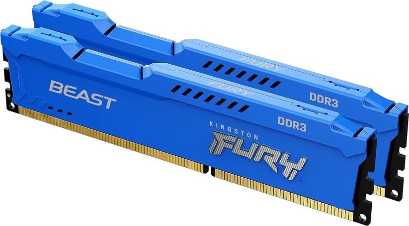 Kingston Fury Beast, DDR3, 16 GB, 1600MHz, CL10 (KF316C10BK2/16)