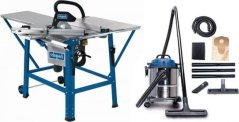 Scheppach Sada PILARKA STOÅOWA TS310 230V 2,2KW +ODKURZACZ NTS20