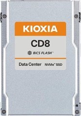 Kioxia KIOXIA KCD8 series - SSD - 7680 GB - intern - 2.5" (6.4 cm) - U.2 PCIe 4.0 x4 (NVMe)