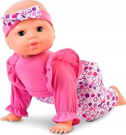 Artyk Bábika Natalia bobas raczkujący 32 cm Ružový
