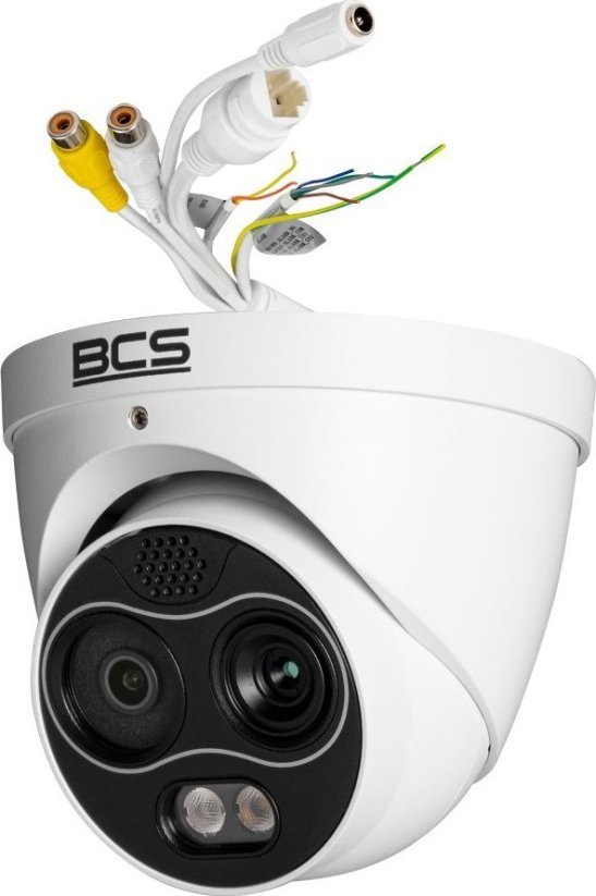 BCS Line Kamera IP BCS-L-EIP242FR3-TH-AI termowizyjna, termiczna 4 Mpx z Objektívem 4 mm