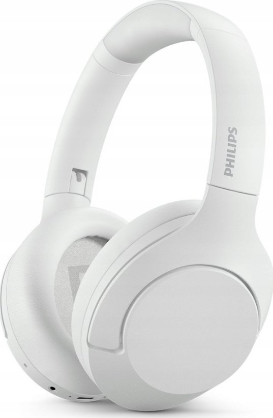 Philips Philips Belaidės ausinės TAH8506WT/00, Noise Cancelling Pro, Up to 60 hours of play time, Touch control, Bluetooth multipoint, Baltas