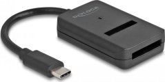 Delock - Schnittstellenadapter - M.2 - M.2 Card (PCIe NVMe & SATA) - USB-C 3.2 (Gen 2) - Schwarz