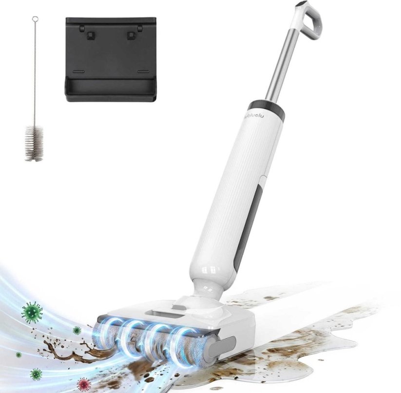 Lubluelu Odkurzacz T9 Wet & Dry Vacuum with 180° Lay-Frokov Reach White