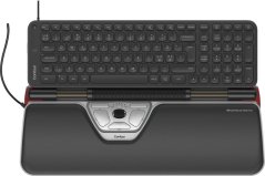 Contour Design RollerMouse Red Plus & Balance Mid-Size Keyboard Combo, Wired, PN Layout, Wired, USB, Scissor key switch, QWERTY, Black, Mouse included (CDRED2021BALPN2160)