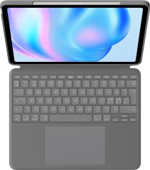 Logitech Combo Touch, QWERTY, Duński, Fiński, Norweski, Szwedzki, Trackpad, 1.9 cm, 1 mm, Apple