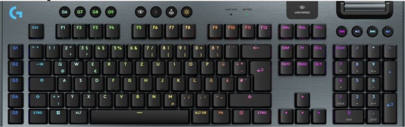 Logitech LOGITECH G915 X LIGHTSPEED Wireless Gaming Keyboard Black (DE)