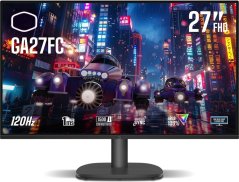 Cooler Master GA27FC(68.5 cm(27 Zoll), schwarz, FullHD, IPS, Adaptive-Sync, 120Hz Panel)