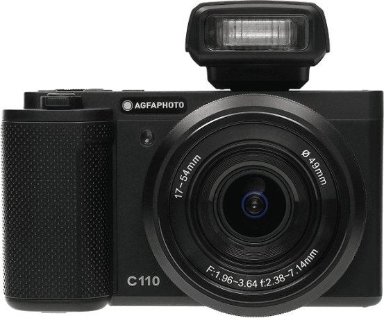 AgfaPhoto Digitálny fotoaparát Agfaphoto Pro 24mp 4k Wifi Ruchomy Lcd 3x Zoom Optyczny / C110
