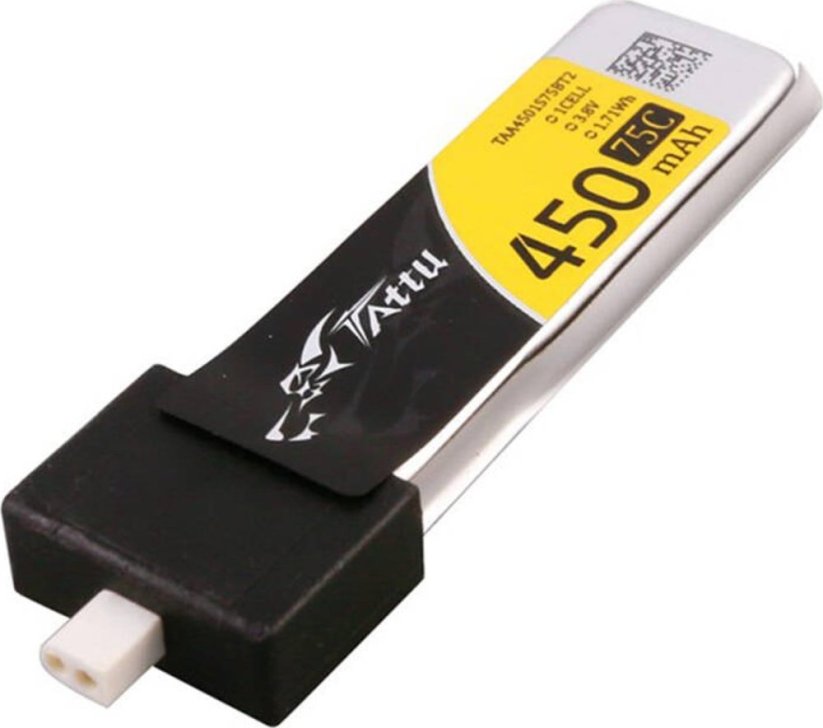 Gens Ace Baterie Lipo Gens Ace 450mAh 3.8V 75C 1S1P HV (5szt)