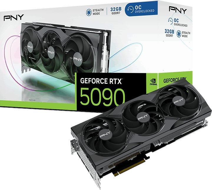 PNY GeForce RTX 5090 Overclocked