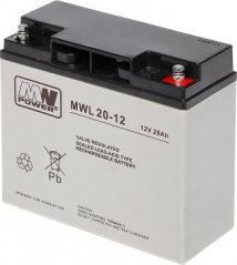 MW Power akumulátor 12V/20AH-MWL