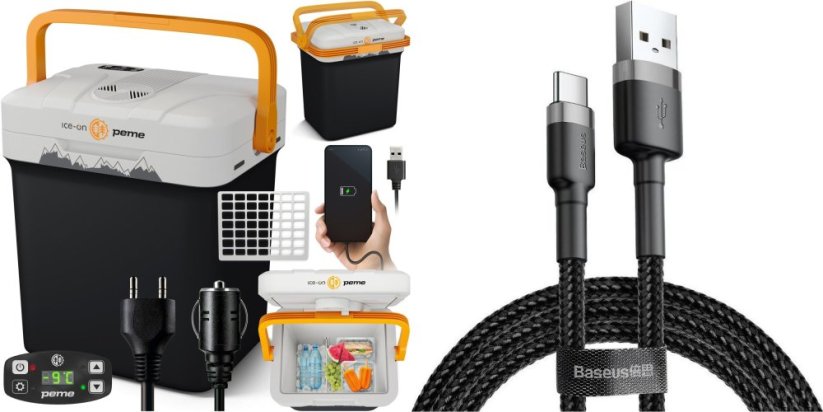 Peme Essential 27 Adventure Orange + kabel usb