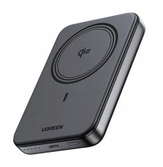 Ugreen Powerbank magnetický 10000mAh UGREEN PB763 Qi2 USB-C 20W (Čierny)