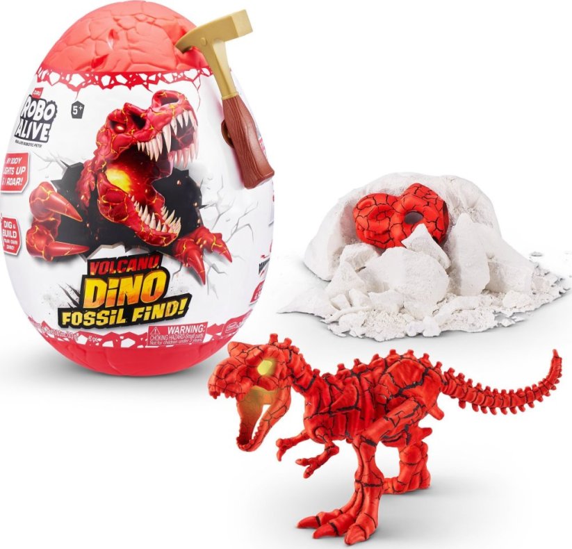 Zuru Robo Alive Volcano Dino Fossil Find