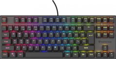 Genesis KLAWIATURA Pre GRACZY GENESIS THOR 303 TKL DE PODŚWIETLENIE RGB MECHANICZNA SILENT SWITCH Čierna HOT