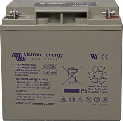 Victron Energy Victron Energy 12V/22Ah AGM Deep Cycle Batt.