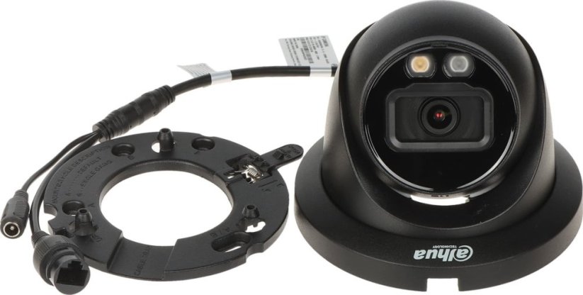 Dahua Technology KAMERA IP DAHUA IPC-HDW2449TM-S-IL-0280B-BLACK