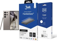Samsung Galaxy S24 Ultra 5G 12/256GB Szary  (SM-S928BZTGEUE) + FlexibleGlass + Etui Clear Case