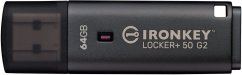 Kingston IronKey Locker+ 50 G2, 64 GB  (IKLP50G2/64GB)