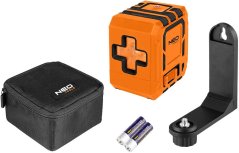 Neo Laser krzyżowy 30 m, z etui i uchwytem magnetycznym, zielony