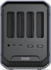 SanDisk SanDisk Professional PRO-DOCK 4 - Kartenlesegerat-Dockingstation Schachte: 4 - Thunderbolt 3