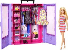 Mattel Barbie Szafa z lalką i akcesoriami HJL66