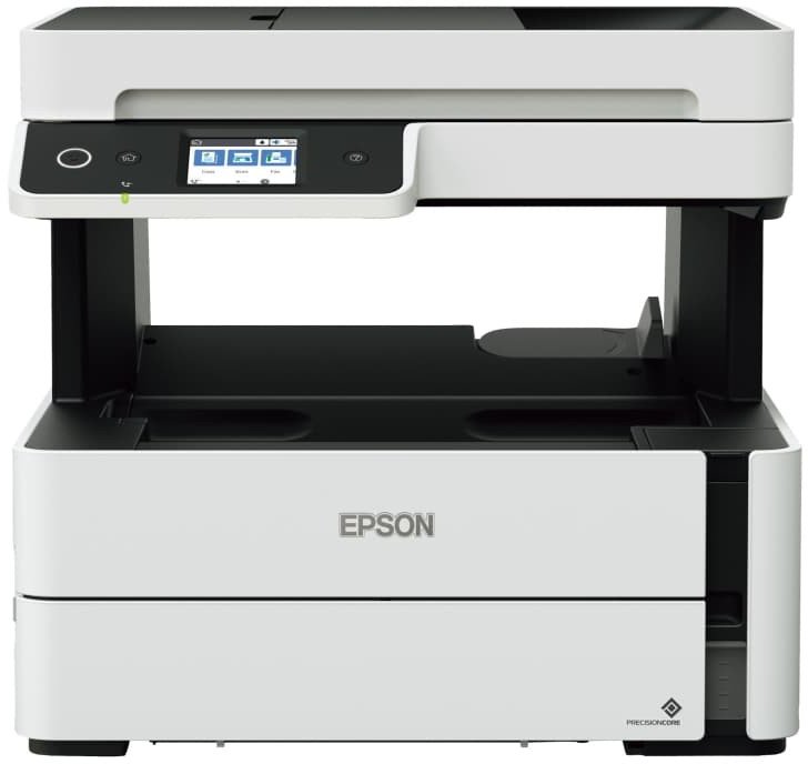 Epson Epson EcoTank ET-M3180 - Multifunktionsdrucker - s/w - Tintenstrahl - ITS - A4/Legal (Medien) - bis zu 15.4 Seiten/Min. (Drucken) - 250 Brokovt - 33.6 Kbps - USB 2.0, LAN, Wi-Fi(n)