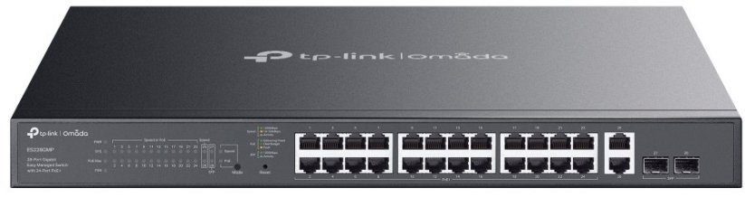D-Link TP-Link Omada ES228GMP 28-Port Gigabit Easy mgd. Switch 24-Port PoE+