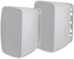 Vision Paar WanPreutsprecher - 50 Watt Belastbarkeit - C-Halterungen enthalten - weiss