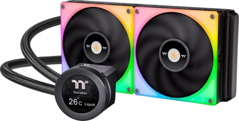 Thermaltake Thermaltake TOUGHLIQUID Ultra 280 RGB All-In-One Liquid Cooler 280mm, water cooling (black)