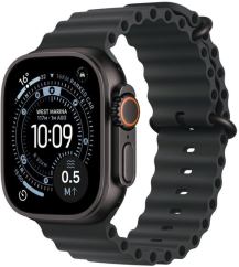 Apple Watch Ultra 3 GPS + Cellular 49mm Black Titanium / Ocean Band  Black(MF0J4QR/A)