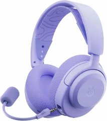 SteelSeries Steelseries Arctis Nova 3X Sada słuchawkowy Bezprzewodowy Opaska na głowę Muzyka/dzień powszedni Bluetooth Lawenda