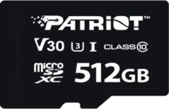 Patriot VX MicroSDXC 512 GB Class 10 UHS-I/U3 V30 (PSF512GVX31MCX)