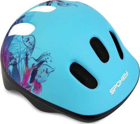Spokey prilba bicyklová detský nastaviteľná Floris Modrý r. 44-48