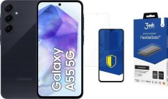 Samsung Galaxy A55 5G 8/128GB Black Enterprise Edition (SM-A556BZK) + FlexibleGlass