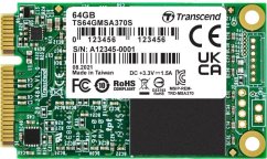 Transcend 370S 64GB mSATA SATA III (TS64GMSA370S)