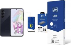 Samsung Galaxy A35 5G 8/256GB Czarny  (8806095457840) + FlexibleGlass + Etui Clear Case