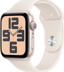 Apple Watch SE GPS + Cellular 40mm Starlight Alu Sport S/M Beżowy  (MXGJ3ET/A)