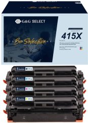 G&G Kaseta z tonerem GS-H415X-4P 4 ks Náhradný Purpurowy, Cyjan, Žltý, Čierny (21171)