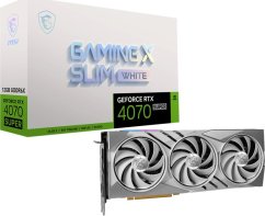 MSI GeForce RTX 4070 SUPER Gaming X Slim White 12GB GDDR6X