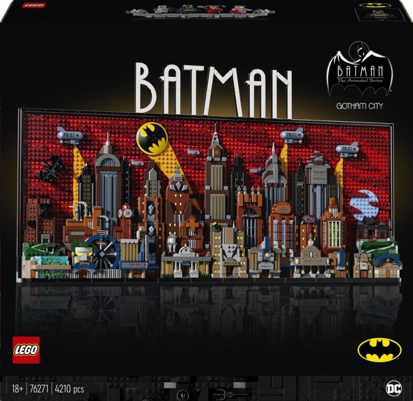 LEGO Art Batman: Gotham™ z animovaného seriálu (76271)