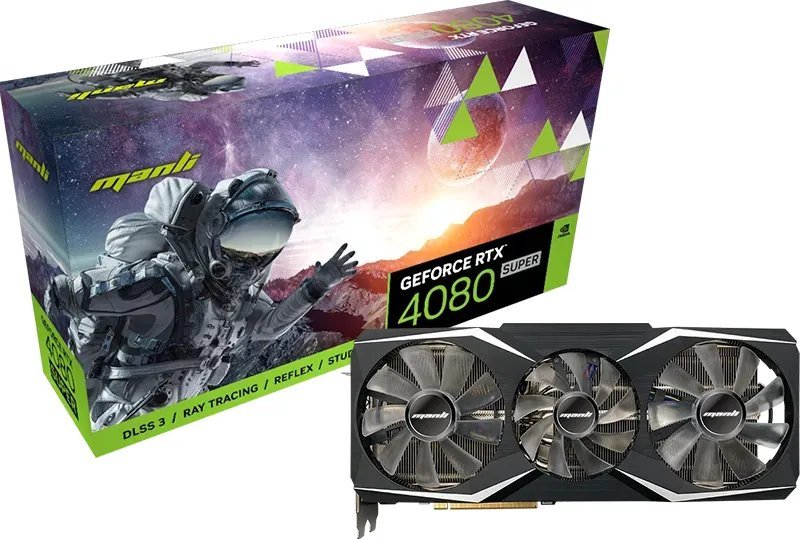 Manli GeForce RTX 4080 SUPER Gallardo 16GB GDDR6X (N7014080SM35200)