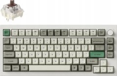 Keychron Keychron Q1 Max QMK/VIA Wireless Custom Mechanical Keyboard Fully Assembled Knob / Shell White / Gateron Jupiter Brown