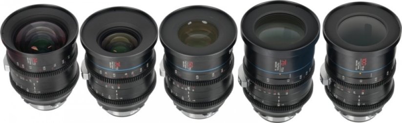Sirui Sirui Cine Lens Kit Jupiter 5 Lenses PL-Mount (24, 35, 50, 75 & 100mm)