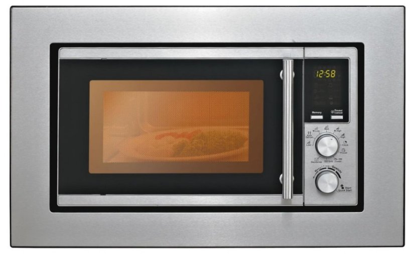 Silva Schneider Silva Schneider EBM-G 880E, Built-in, Grill microwave, 17 L, 700 W, Rotary, Black, Stainless steel