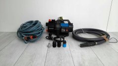Gardena GARDENA garden pump 3000/4 BASIC set (turquoise/black, 600 watts, including suction set, classic hose)