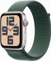 Apple Watch SE Gen.2 GPS 44mm Starlight Alu Sport Loop Zelený (MXEW3)