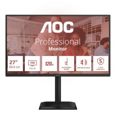 AOC AOC 27E4CV monitor komputerowy 68,6 cm (27") 1920 x 1080 px Full HD LED Čierny