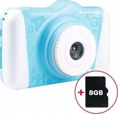 AgfaPhoto Agfaphoto Cam 2 Kamera Digitálny fotoaparát 12mp Pre Dziecka + Karta 8gb / Modrý